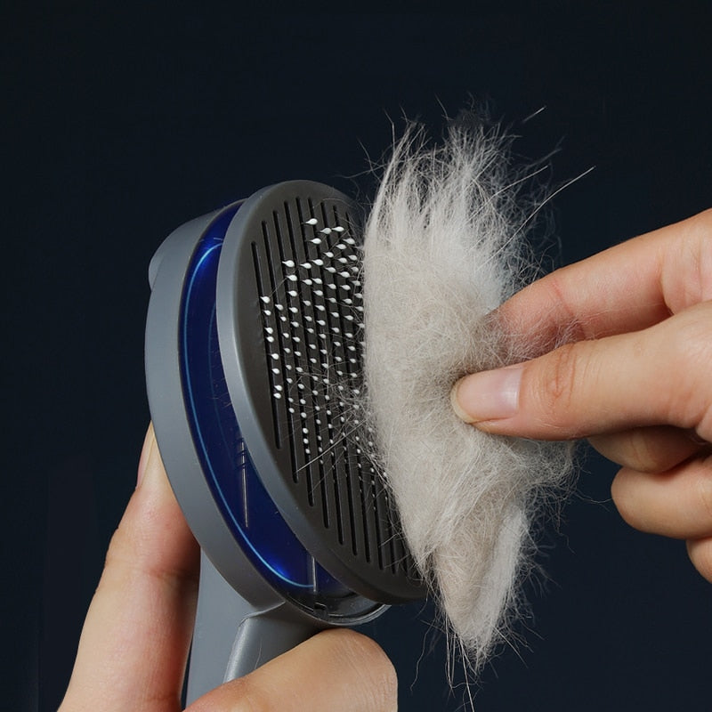 Auto Hair Removal Pet Brush