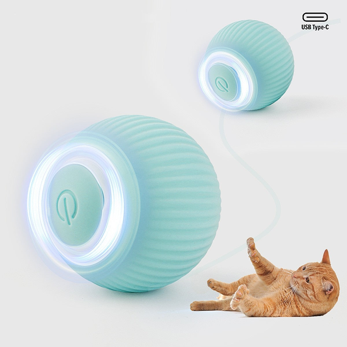 Automatic Rolling Electric Cat Ball Toy