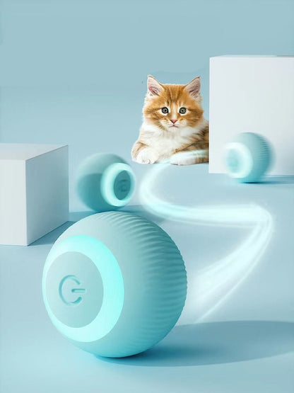 Automatic Rolling Electric Cat Ball Toy